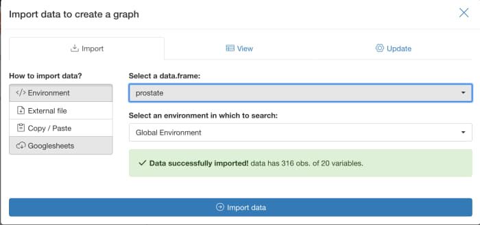 Importar datos en RStudio