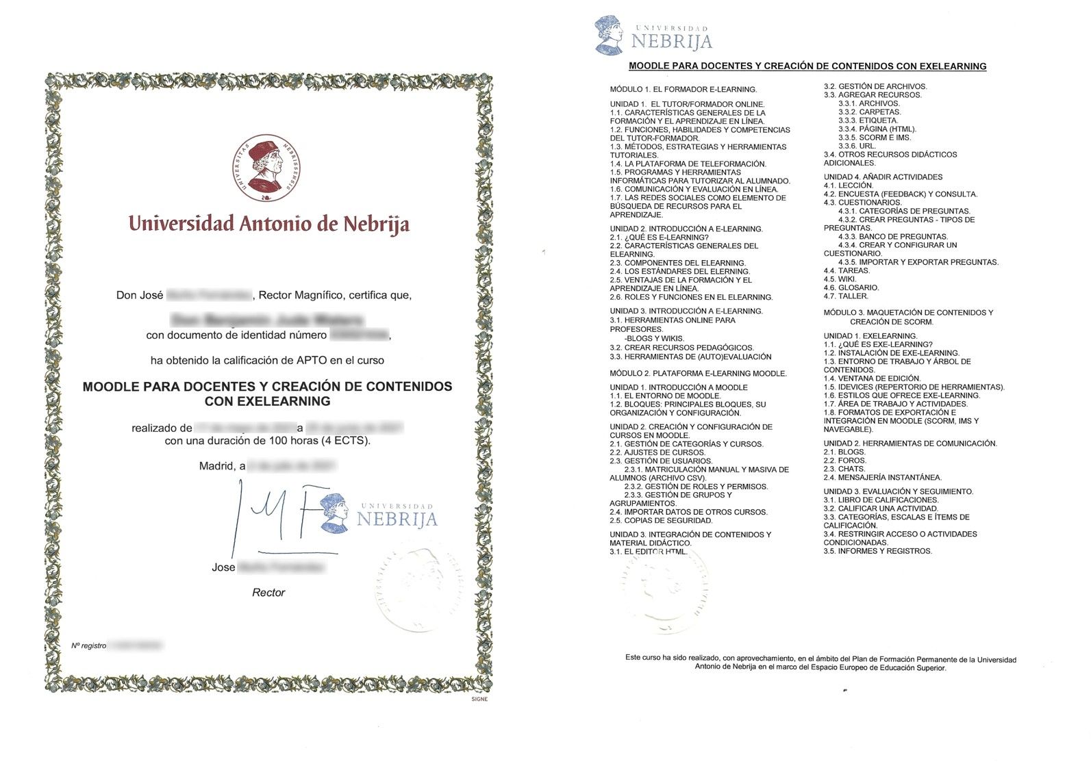 Título Homologado de Moodle y eXeLearning para docentes - Máxima Formación